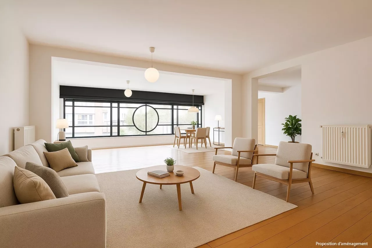 Appartement 2 chambres à vendre à Bruxelles - Photo 1 du bien immobilier à BRUXELLES